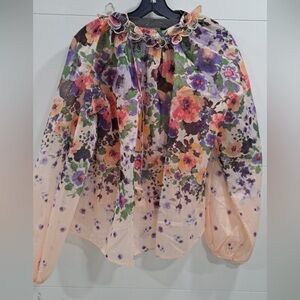 Ina Multicolor Floral Blouse